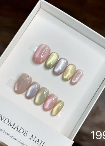 19916#Colorful Candy Short Oval