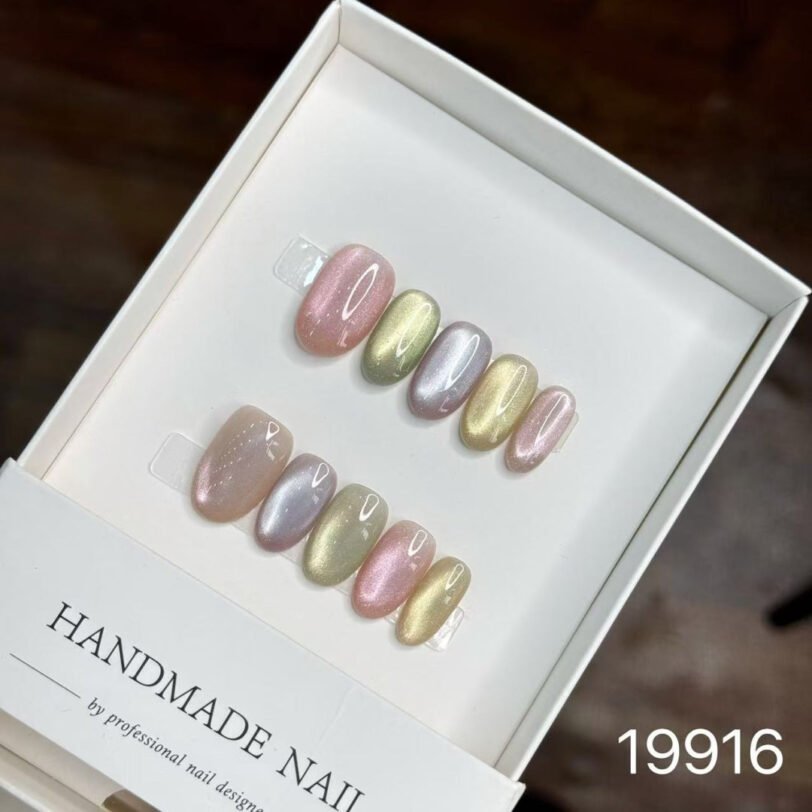 19916#Colorful Candy Short Oval