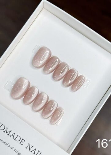 16165#Iced Smoothie Powder Short Oval