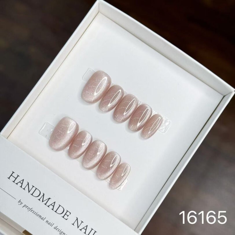 16165#Iced Smoothie Powder Short Oval