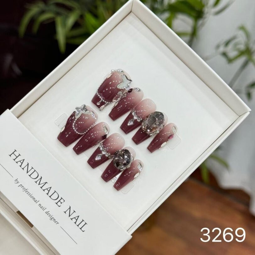 3269#Ice Crystal Grape Medium T