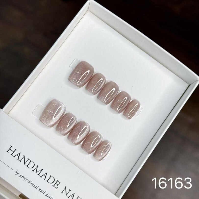 16163#Iced Smoothie Powder Short Square