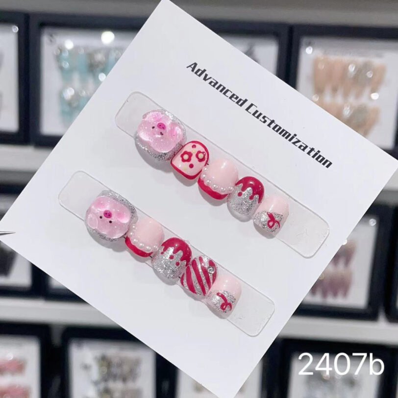 2407b#Little Pink Piggy BB