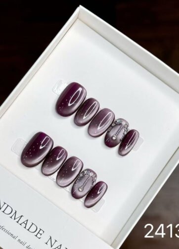 241376#Purple Night Legend Short Oval