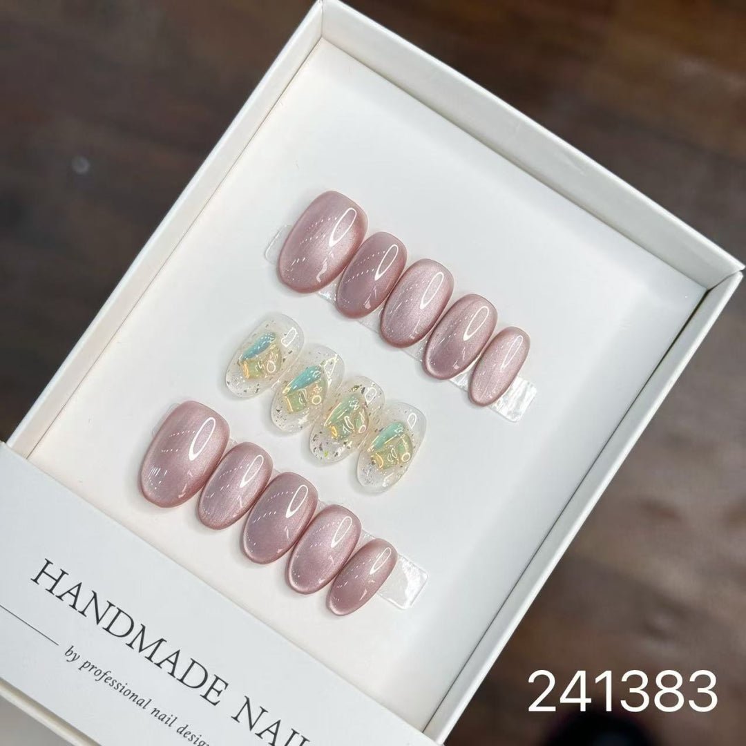 241383#Strawberry Pudding Short Oval