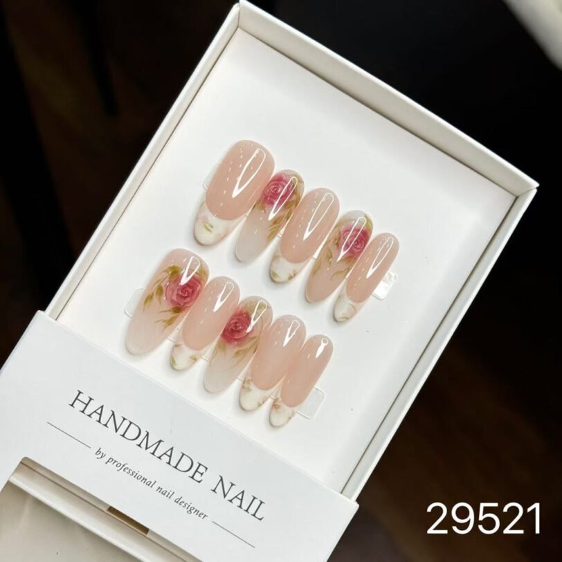 29521#French Rose Manicure