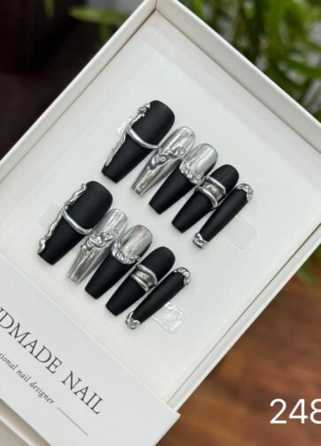 24879#Black Metal Long T