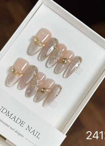 241221#Dried Leaf Butterfly Long Oval