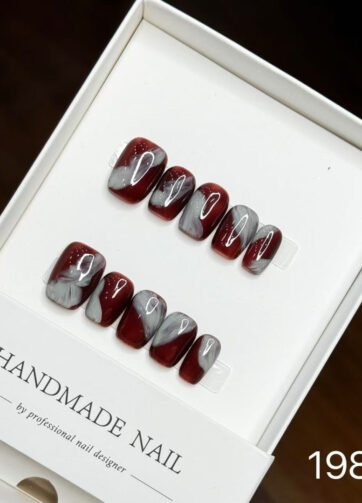 19832#Caramel Ombre Nail Art