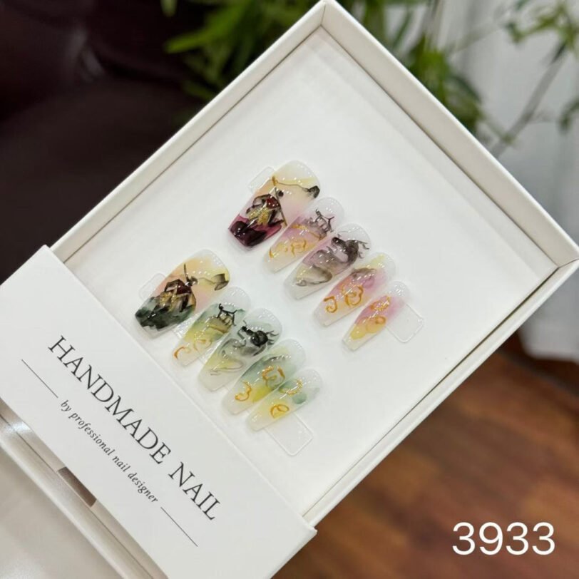 3933#Journey to the West Nail Art