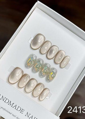 241389#Cocoa Milk Tea Short Oval