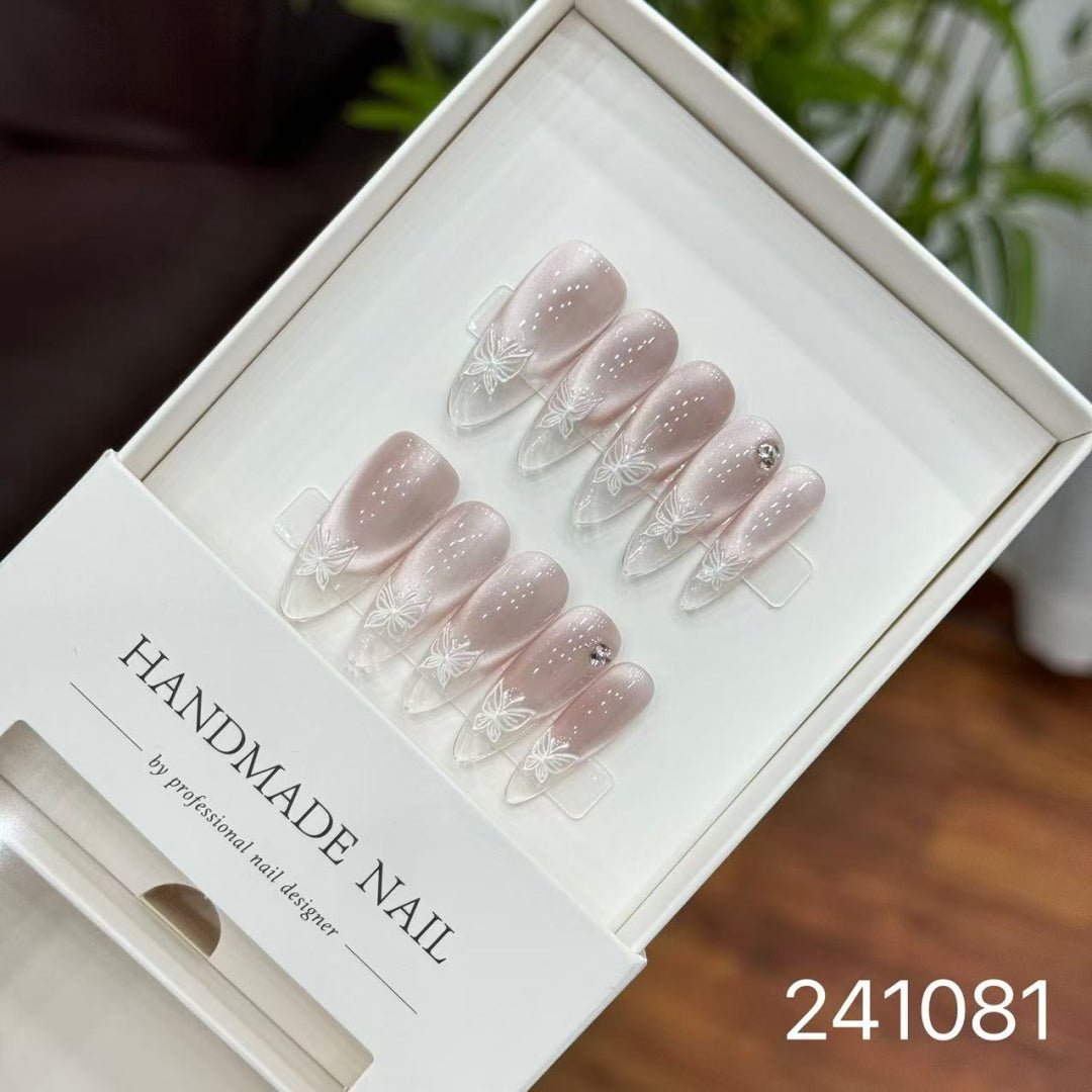 241081#Ice Powder Butterfly Cat Eye