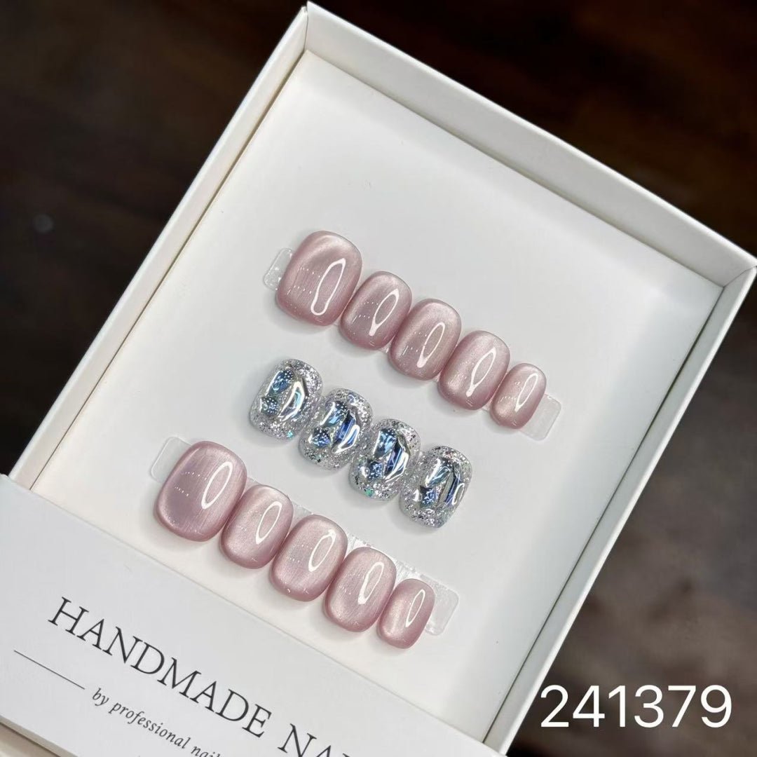 241379#Sakura Pink Short Round