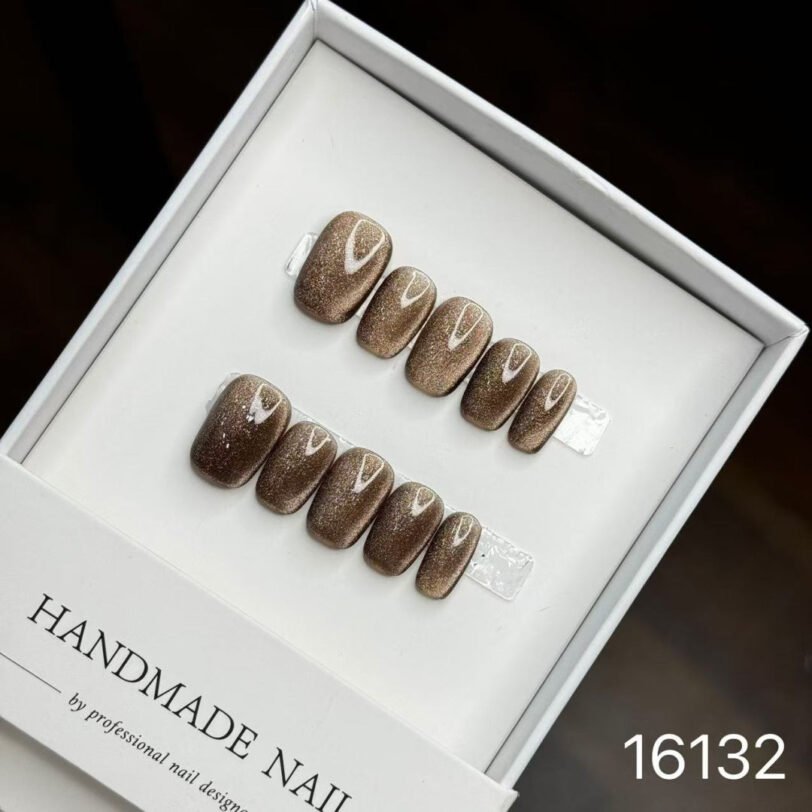 16132#Deep Coffee Cat Eye