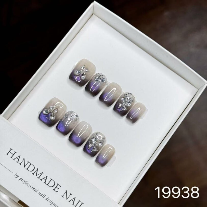 19938#Purple Melody Ice Butterfly