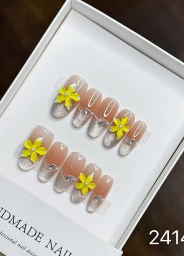 241417#Honey Powder Egg Flower Oval