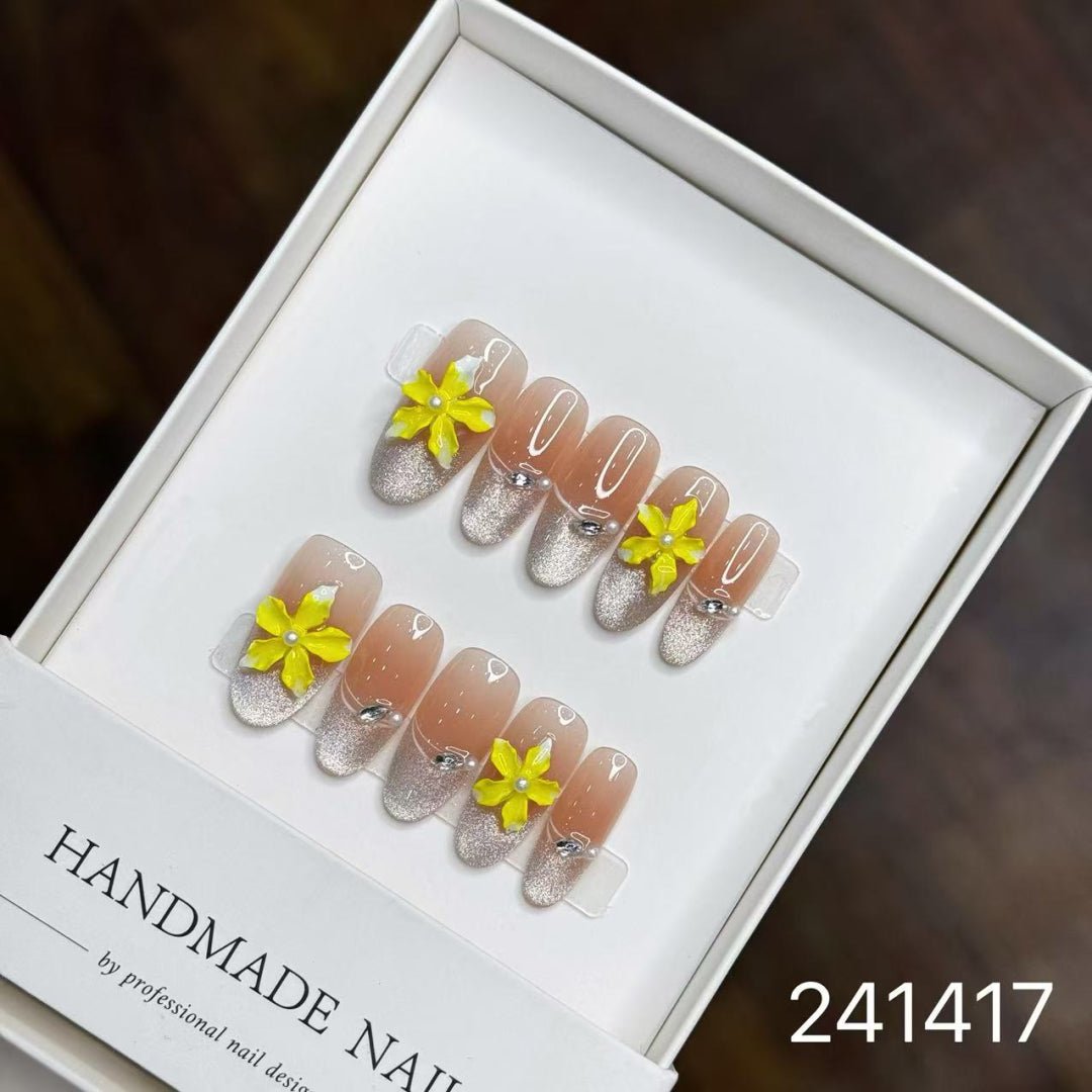 241417#Honey Powder Egg Flower Oval