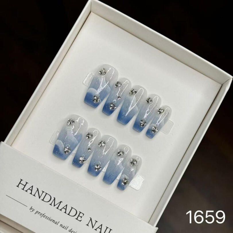 1659#Blue Ocean Pile Diamond