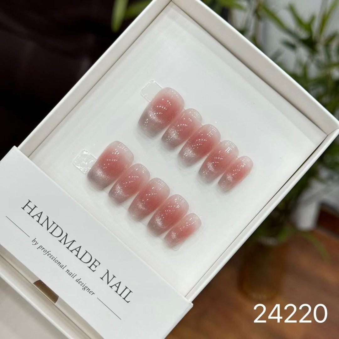 24220#Short T Pink Cat Eye