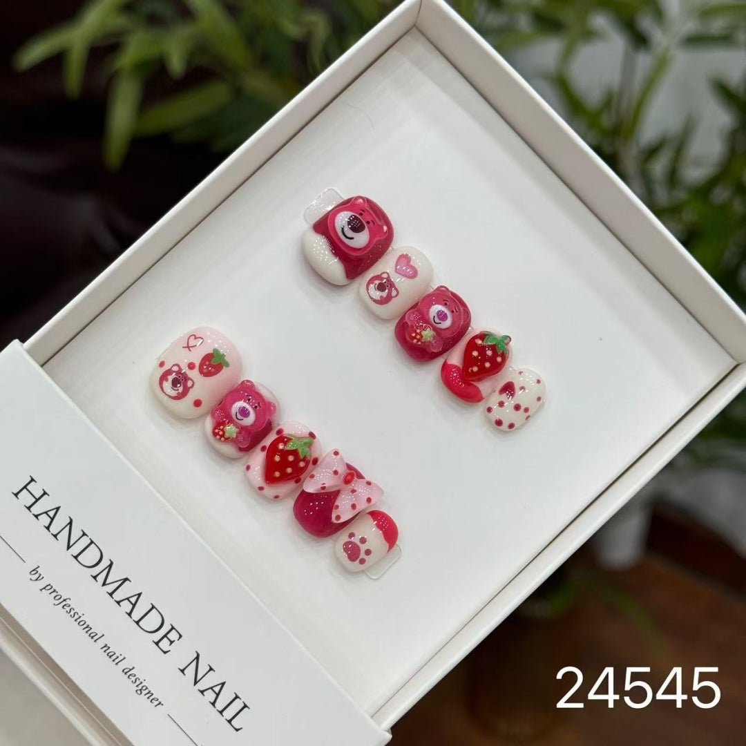 24545#Heart Strawberry Bear