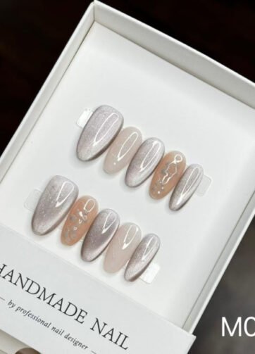 M069#Spring Camellia Nail Art