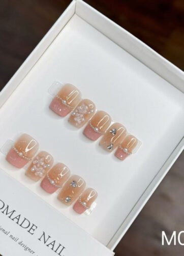M098#Daisy Nail Art