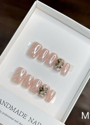 M119#Kanroji Nail Art