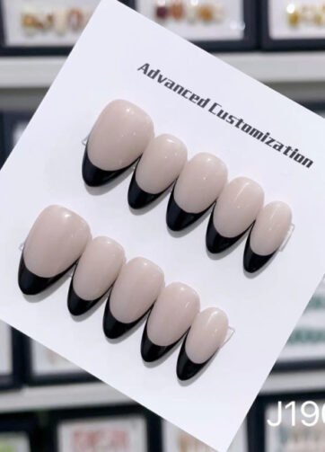 J19007#Minimalist French Black