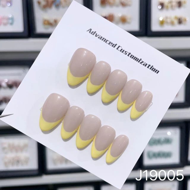 J19005#Minimalist French Yellow