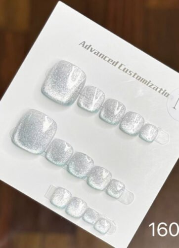 16019f#Cloud and Water Nail Art