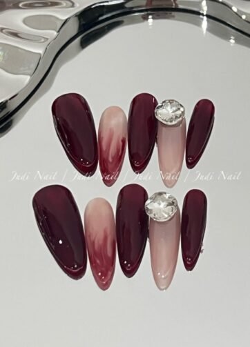 Burgundy Tipsy