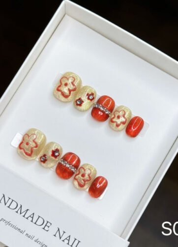S015#Little Red Flower