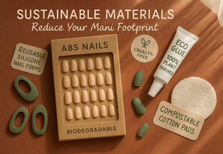 Understanding Press-On Nail Materials: ABS, Eco-Friendly Gel, and More