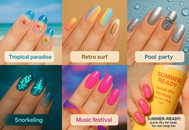 Seasonal Press-On Nail Recommendations: Summer, Christmas, and Halloween