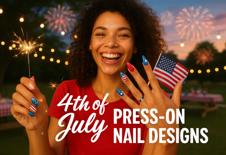 4th of July Press-On Nail Designs: Patriotic Styles for 2025