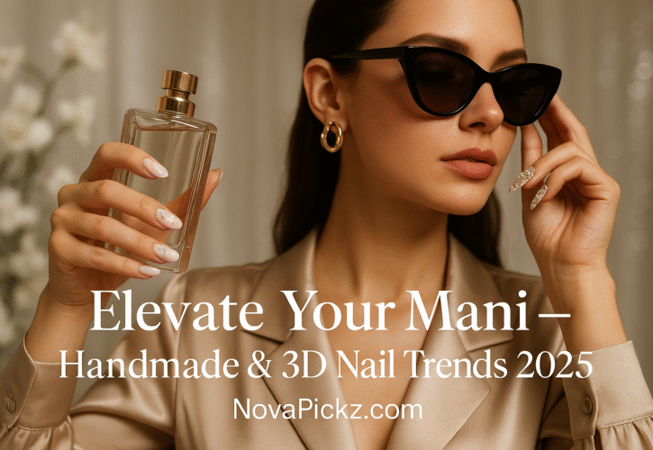 Elevate Your Mani with Press-On Nails: Handmade & 3D Trends for 2025