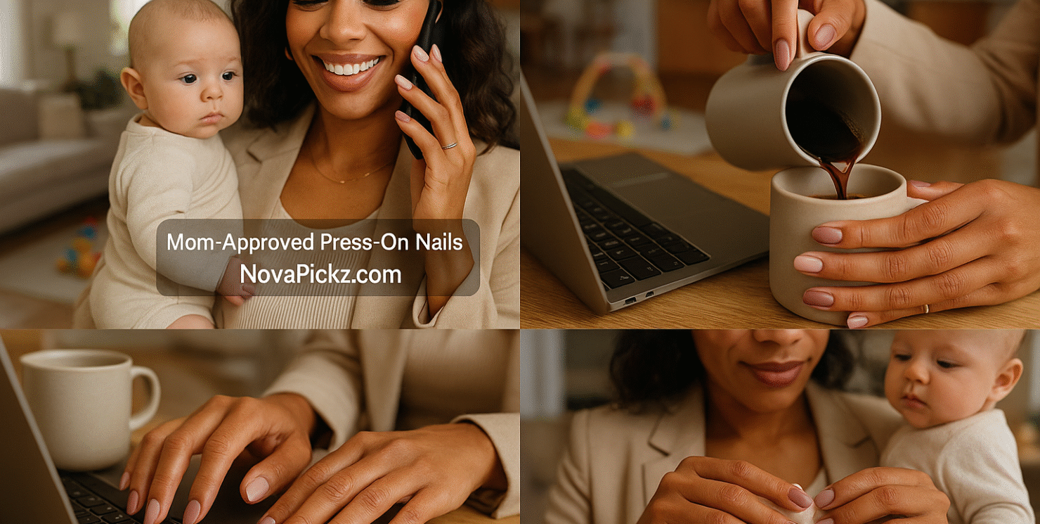 NovaPickz Press-On Nails for Busy Moms: Quick Glam in 2025