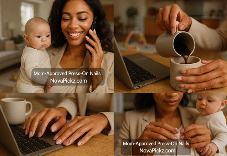 NovaPickz Press-On Nails for Busy Moms: Quick Glam in 2025