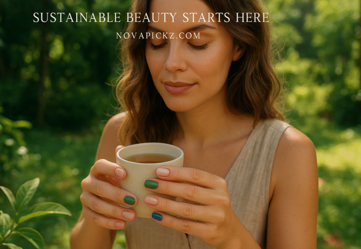 NovaPickz Eco-Friendly Press-On Nails for Sustainable Beauty: Green Glam in 2025